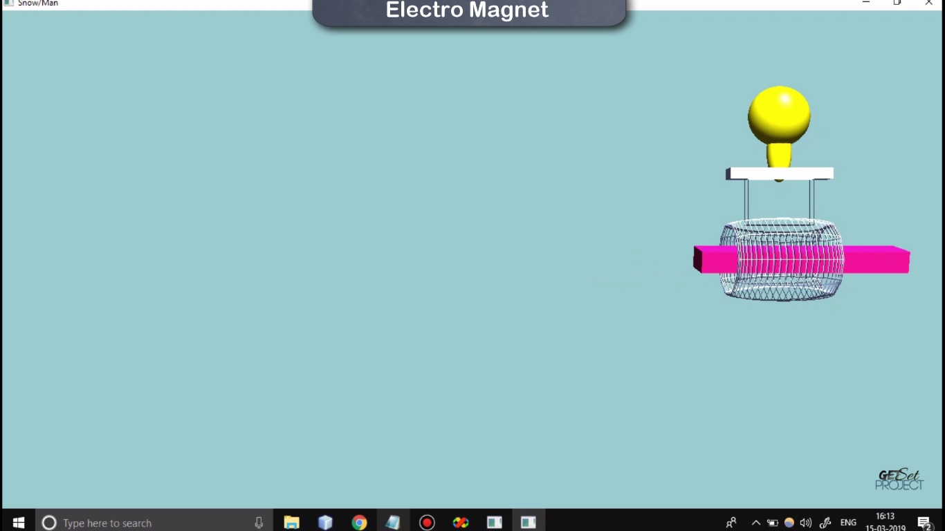 Free Mini DBMS Project Free Electromagnetic Induction using OpenGL 2